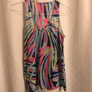 EUC Lilly Pulitzer Luxletic Sleeveless Top Size M